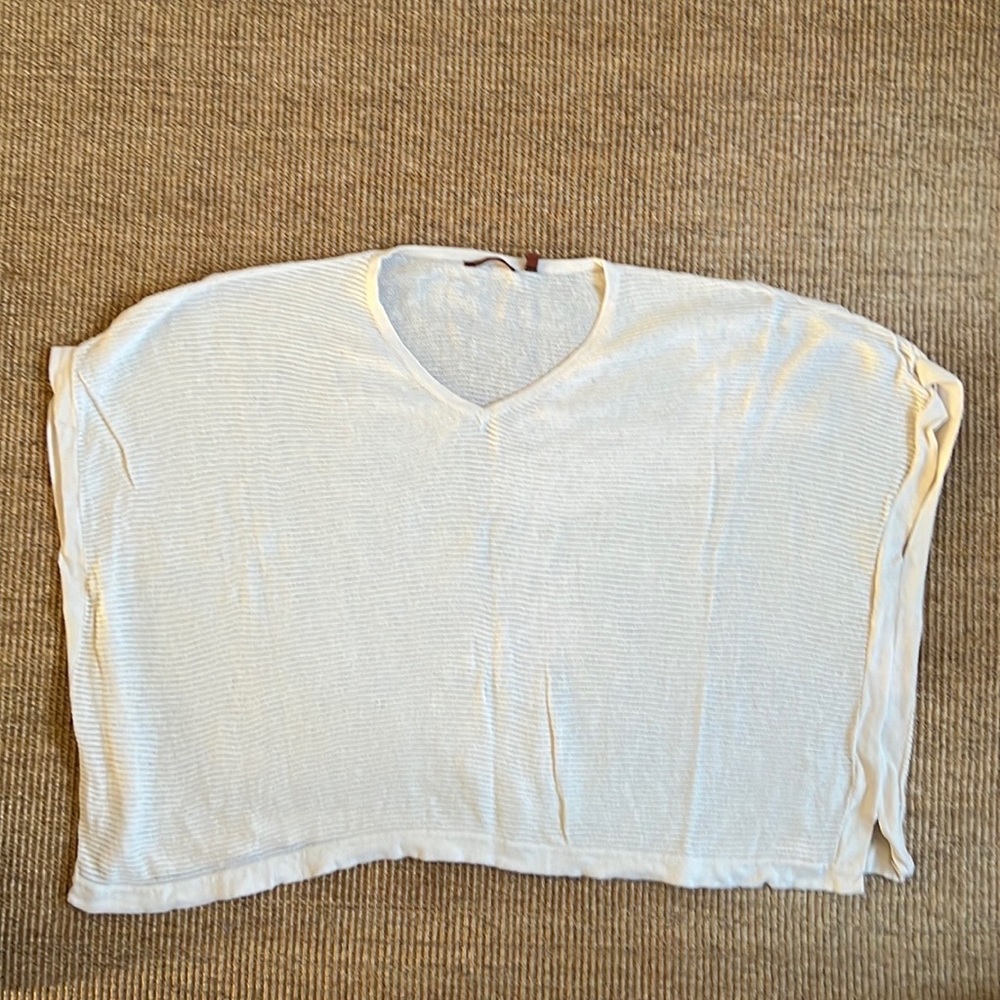 Fun cotton sweater, size M/L.